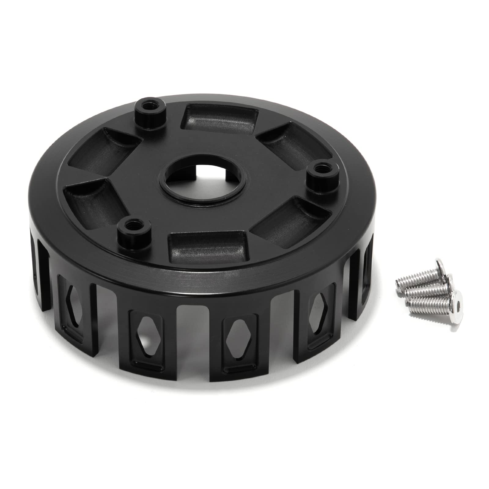 Yamaha Raptor 700 Clutch Basket Kit (2006-2021) - Includes Friction Plates, Steel Plates & Springs - Black - Perfect for Off-Road Racing & ATV Maintenance