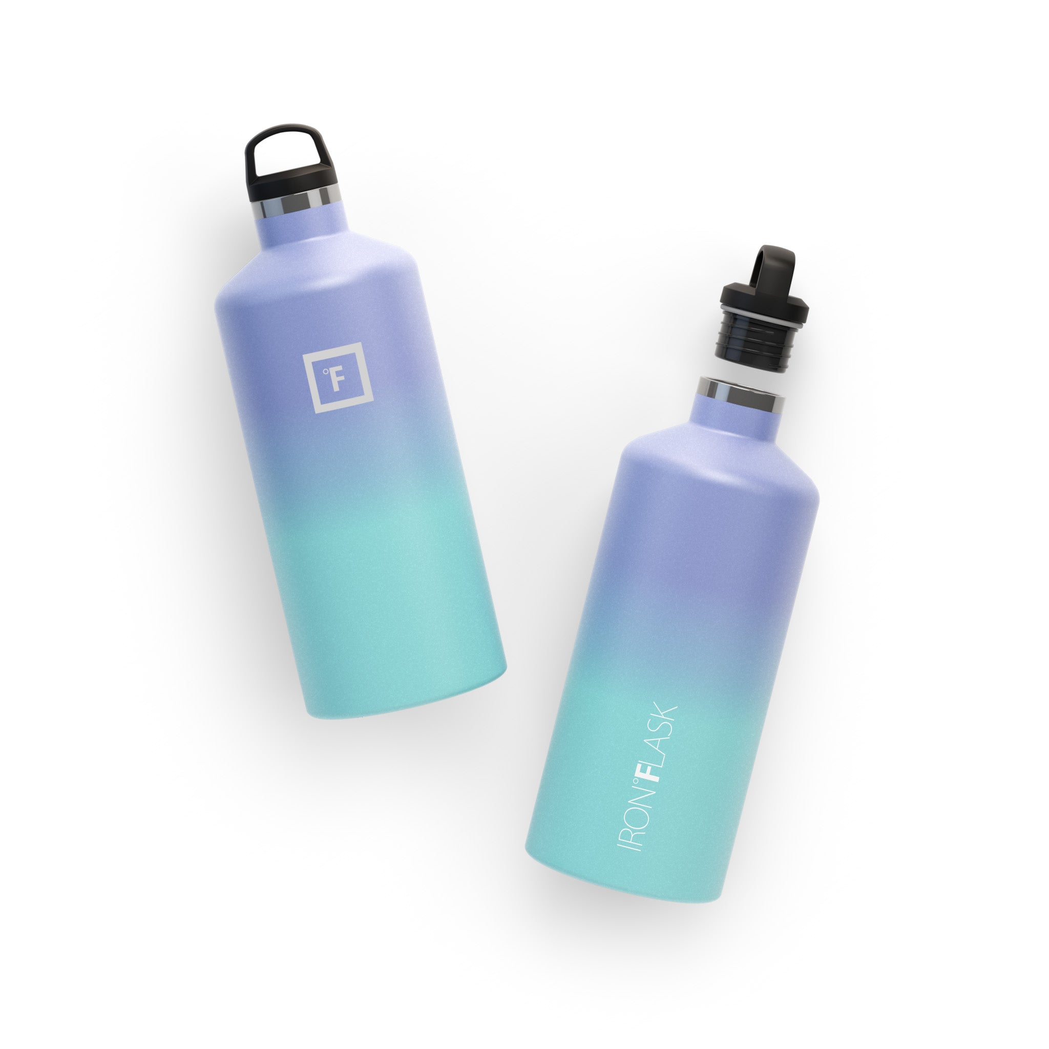 64 Oz Narrow Mouth Water Bottle with Straw Lid - Leak Proof, BPA Free, for Gym, Hiking & Outdoor Activities