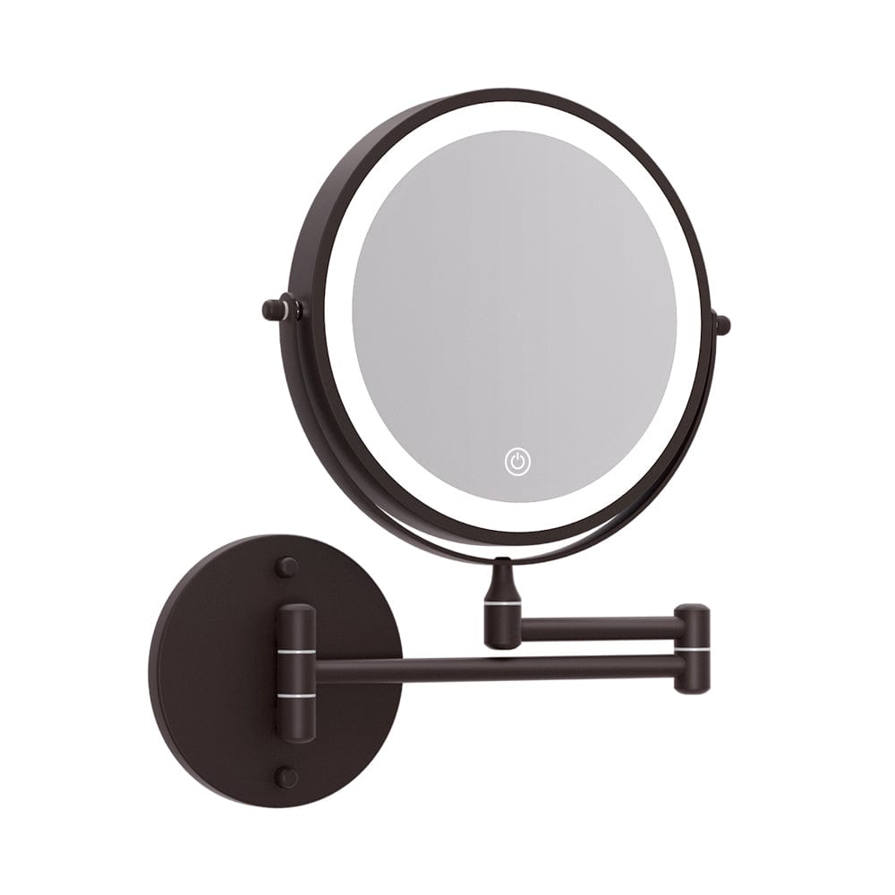 Embellir Extendable 10X Magnifying Makeup Mirror - Dual-Sided Vanity Mirror with Adjustable Stand for Bathroom, Bedroom & Dressing Room | Perfect for Makeup Application, Skincare & Grooming