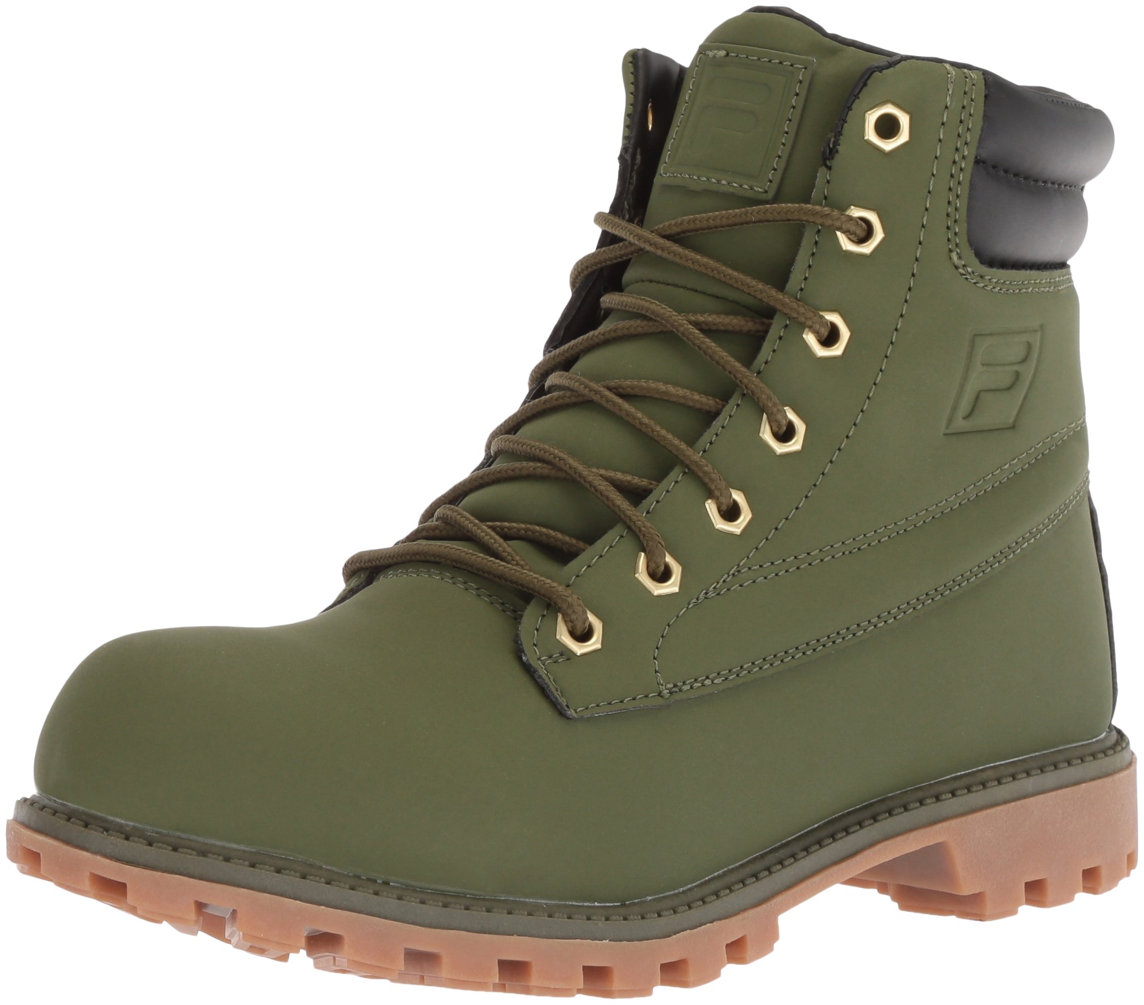 FILA Men's Watersedge 17 Casual Dress Boots - Waterproof Leather Ankle Boots for Work, Outdoor & Winter - Comfortable Slip-Resistant Shoes for Hiking, Walking & Daily Wear