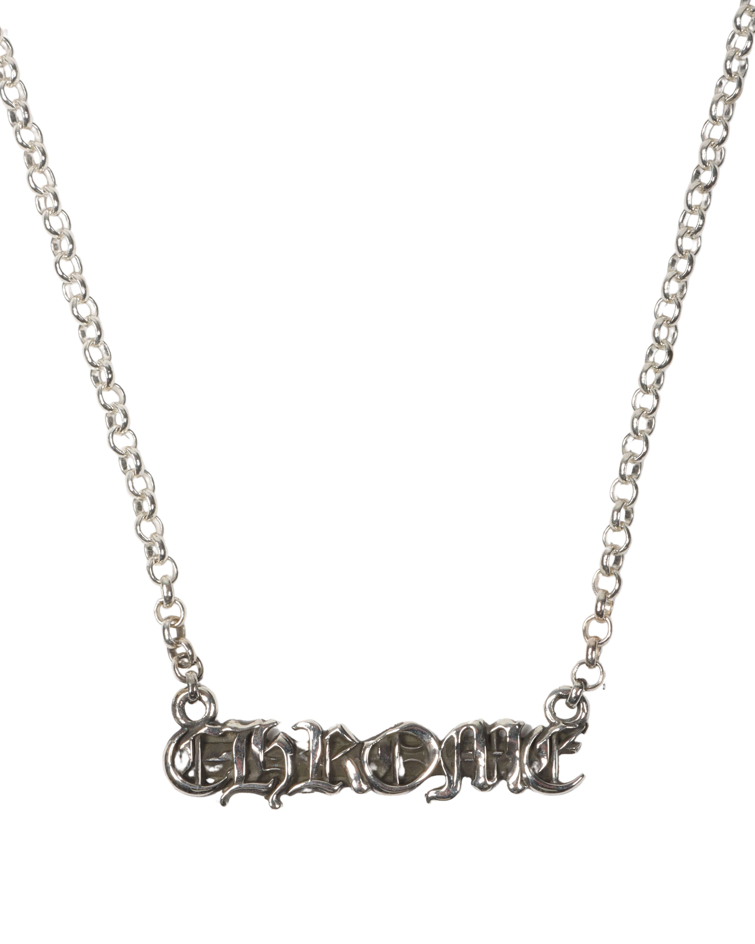 Personalized CHROME Nameplate Necklace - Custom Engraved Gold or Silver Name Necklace for Women & Men - Perfect for Gifts, Anniversaries, Birthdays & Everyday Wear