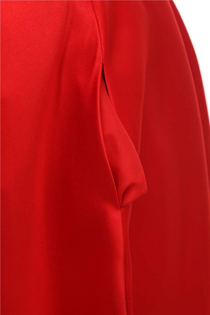 Elegant Satin Bridesmaid Dress for Women - Knee-Length Cocktail Dress with Adjustable Straps | Perfect for Weddings, Parties & Special Occasions