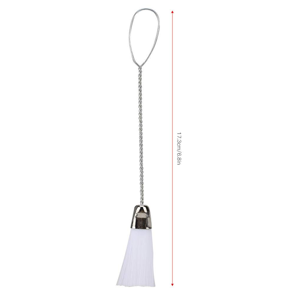 Stainless Steel Nylon Cleaning Brush - Single Head Design for Keyboard, Computer, Bottle & Dust Removal - Perfect for Sewing Machines & Fine Crevices Cleaning - Home & Office Use