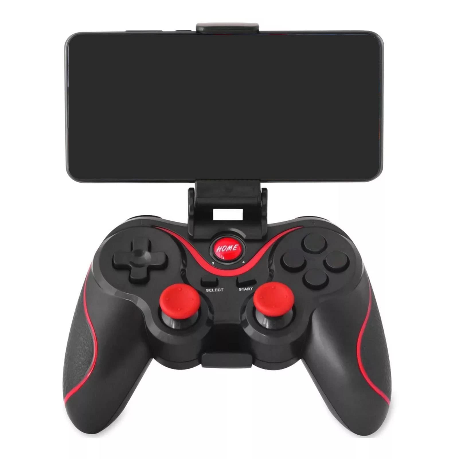 PUSOKEI Wireless Bluetooth Gaming Controller for Android, iOS, PC, VR - Dual Vibration Joystick Gamepad for Mobile Phones & Computers | Perfect for Fortnite, Call of Duty & Cloud Gaming on Smartphones