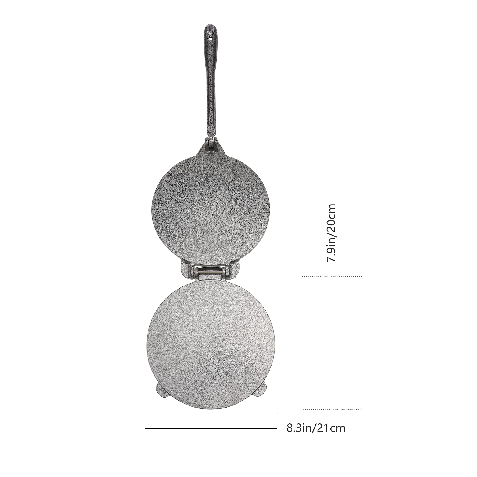 Stainless Steel Tortilla Press Machine - Non-Stick Taco & Pie Maker for Mexican Cuisine, Pizza Dough & Flatbreads | Perfect for Home Kitchens & Restaurants