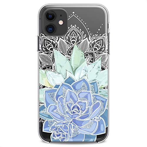 Blue Boho Succulent