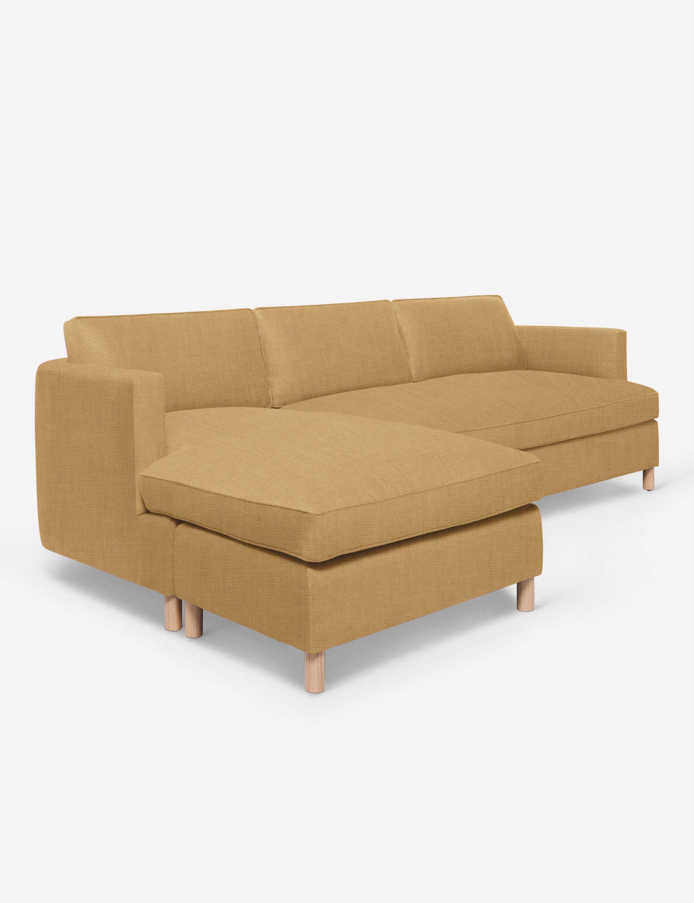 Belton Sectional Sofa by Ginny Macdonald - Modern L-Shaped Couch for Living Room, Family Room & Lounge | Comfortable Fabric Upholstery