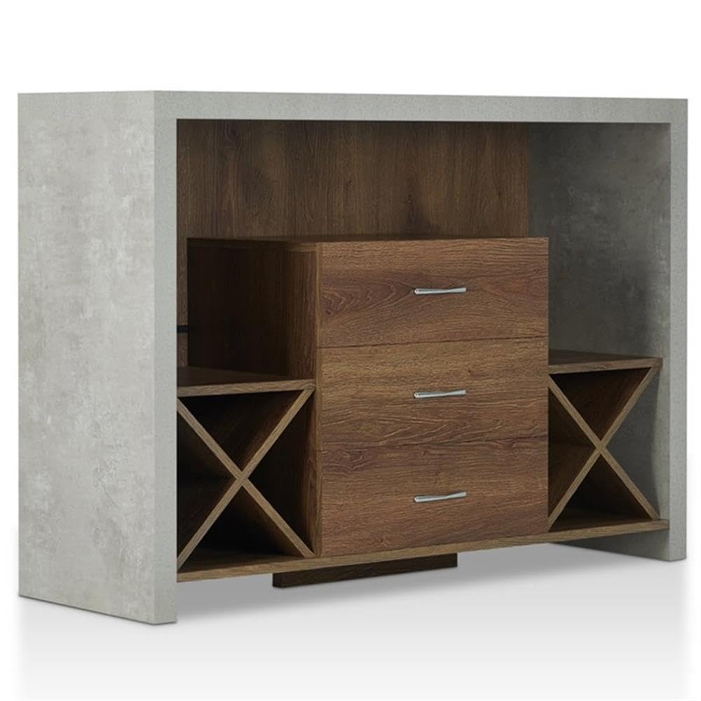 Furniture of America Persephone Industrial 48