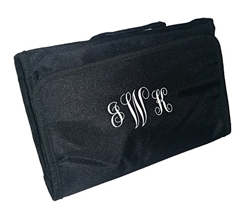 Black - Embroidered Monogram