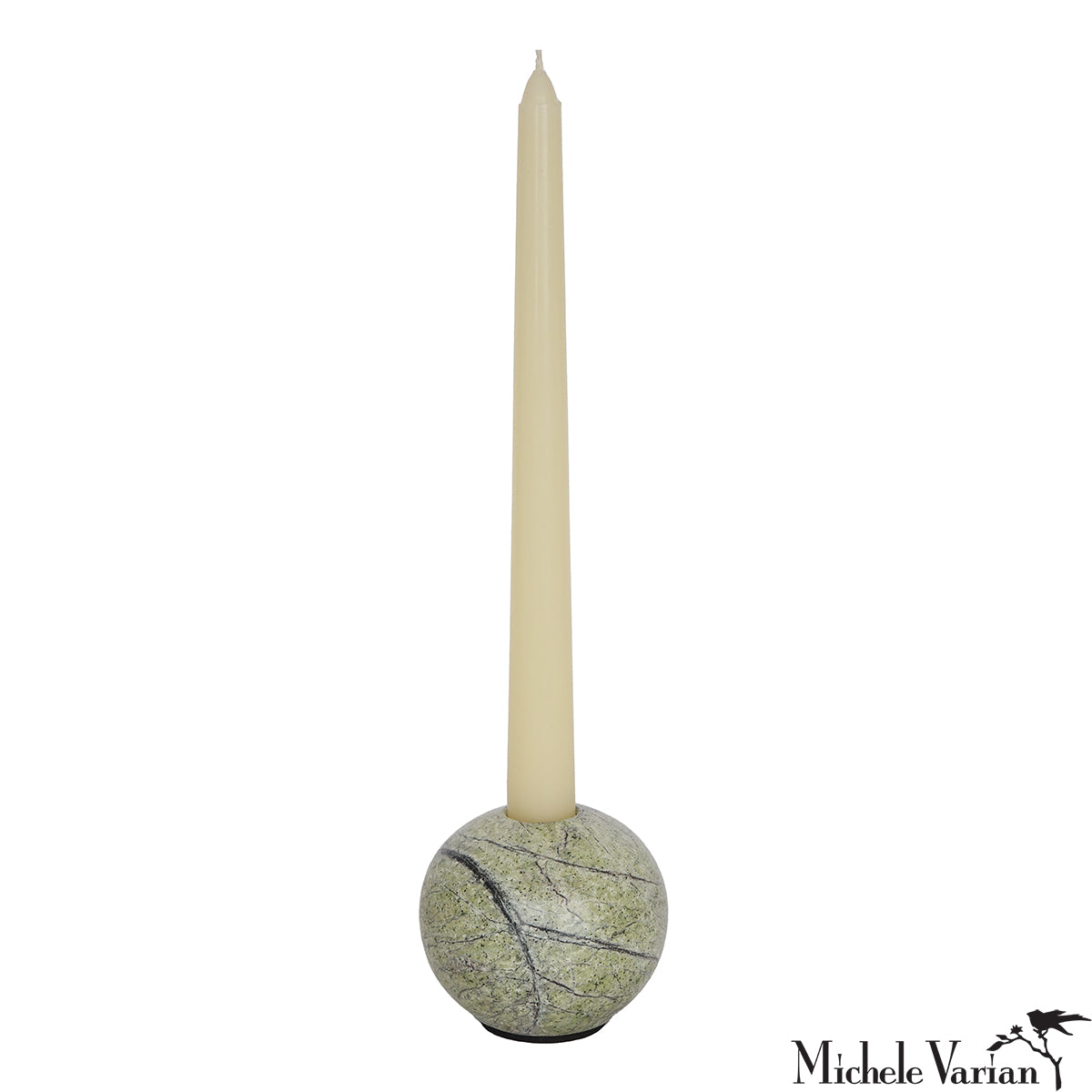 Elegant Green Marble Candle Holder for Home Decor - Perfect for Weddings, Dinner Parties & Relaxing Spa Nights