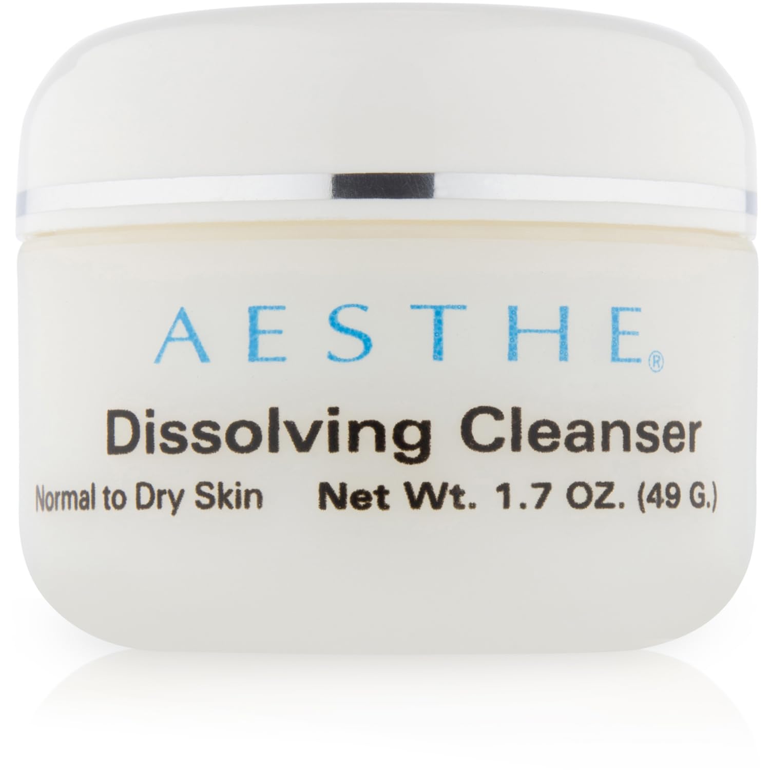 Aesthe Dissolving Cleanser - Hydrating Makeup Remover & Gentle Face Wash for Normal to Dry Skin - Enriched with Natural Fruit Extracts, Seed Oils & Botanicals - 1.7 oz Luxury Skincare - Perfect for Nighttime Routine & Travel-Friendly Skincare