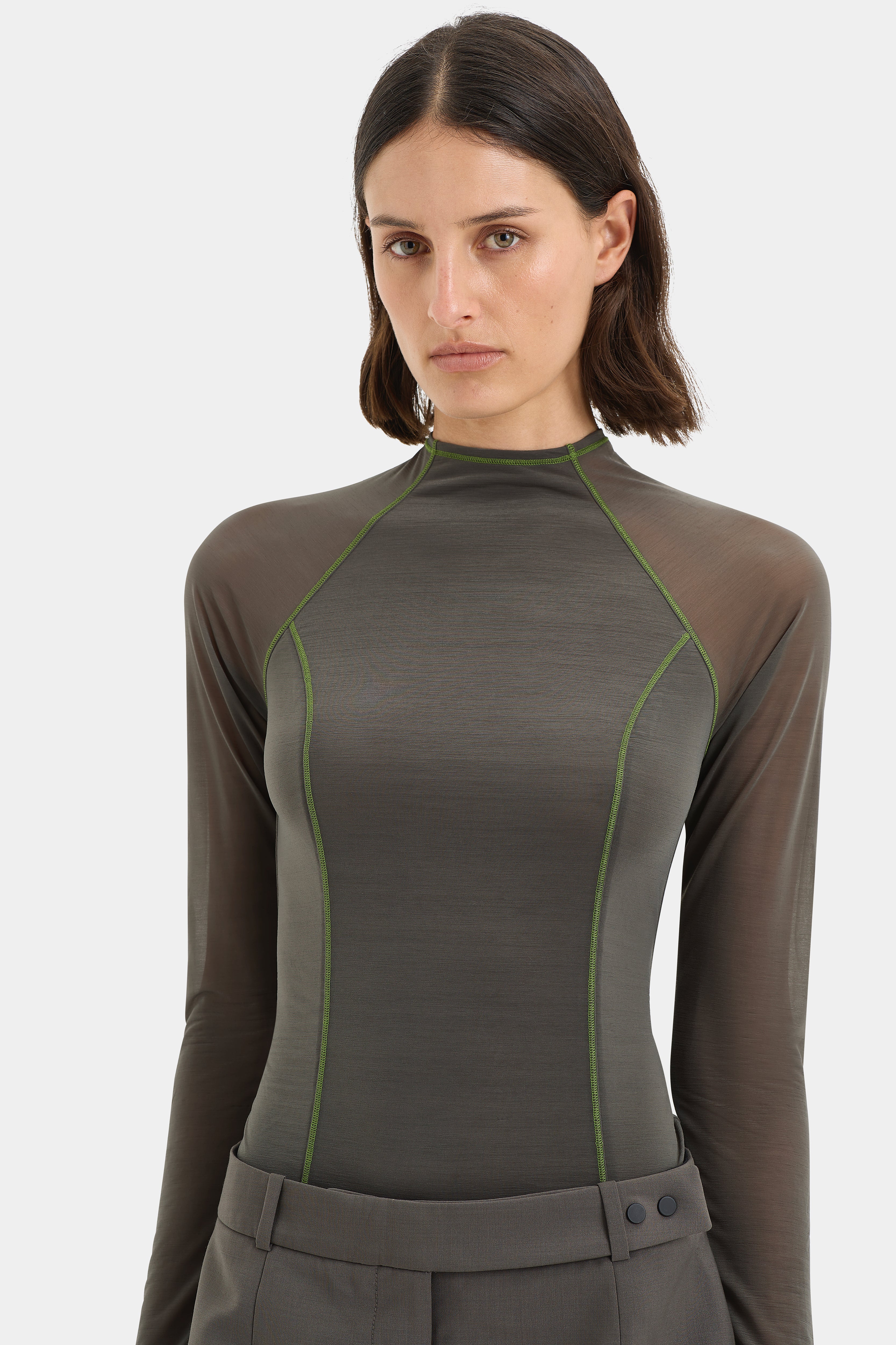 Organic Amaranth Long Sleeve T-Shirt for Women - Soft Cotton Comfort Fit Casual Top - Perfect for Yoga, Workouts & Everyday Wear