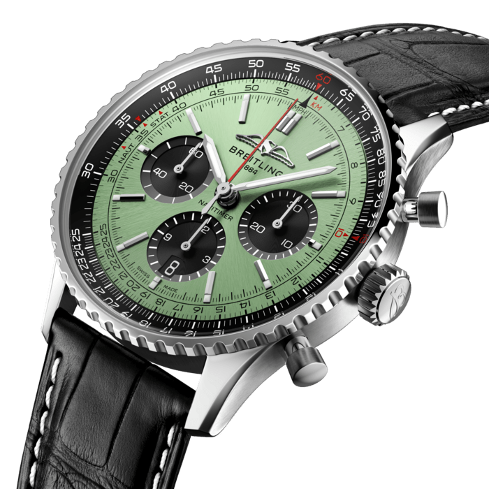 Breitling Navitimer B01 Chronograph 43mm Stainless Steel Men's Luxury Watch - Perfect for Aviation, Business & Formal Occasions