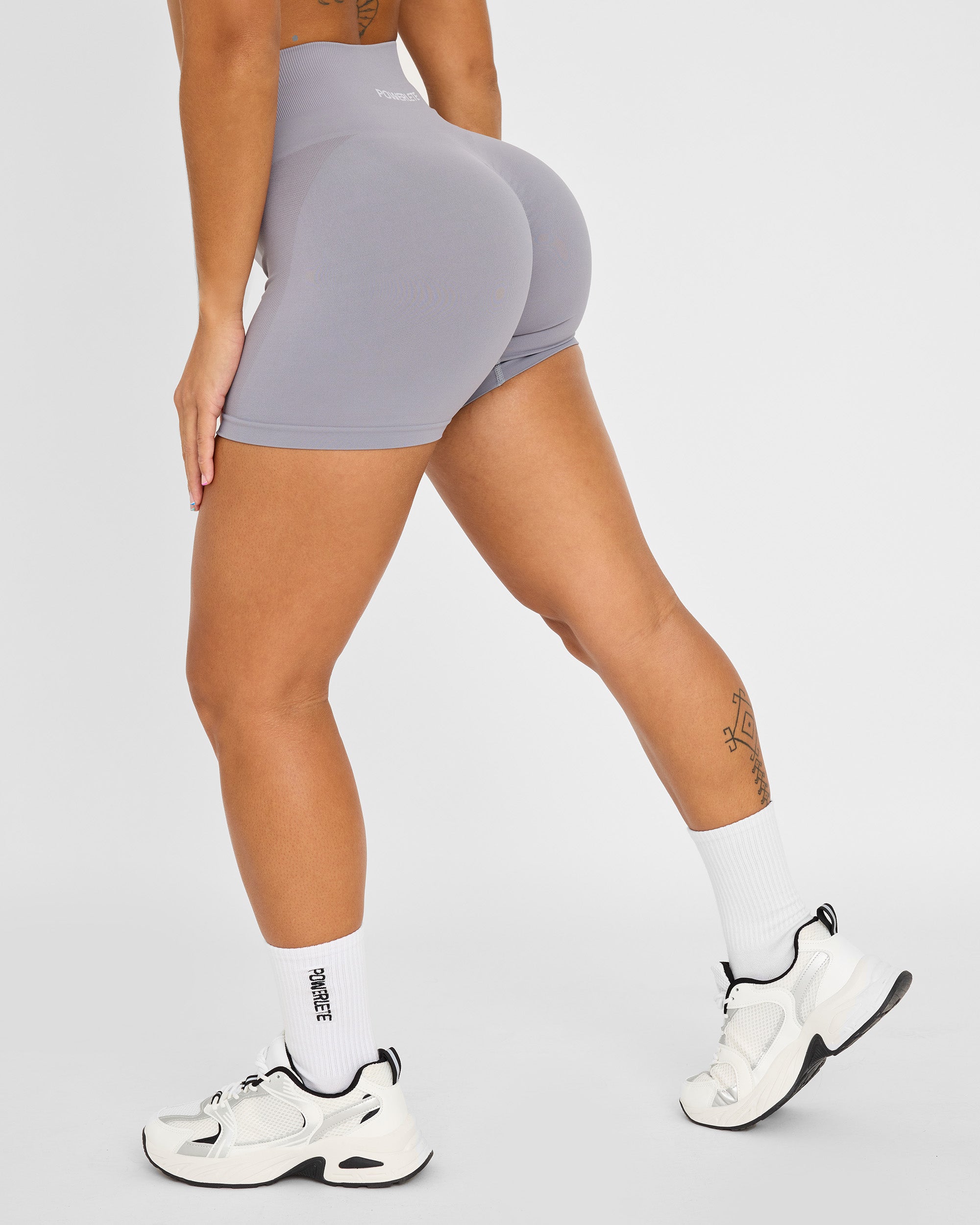 Evolve Seamless Shorts for Women - High Waist Yoga Running Workout Shorts - Comfortable Stretchy Athletic Shorts for Gym, Lounge & Active Lifestyle