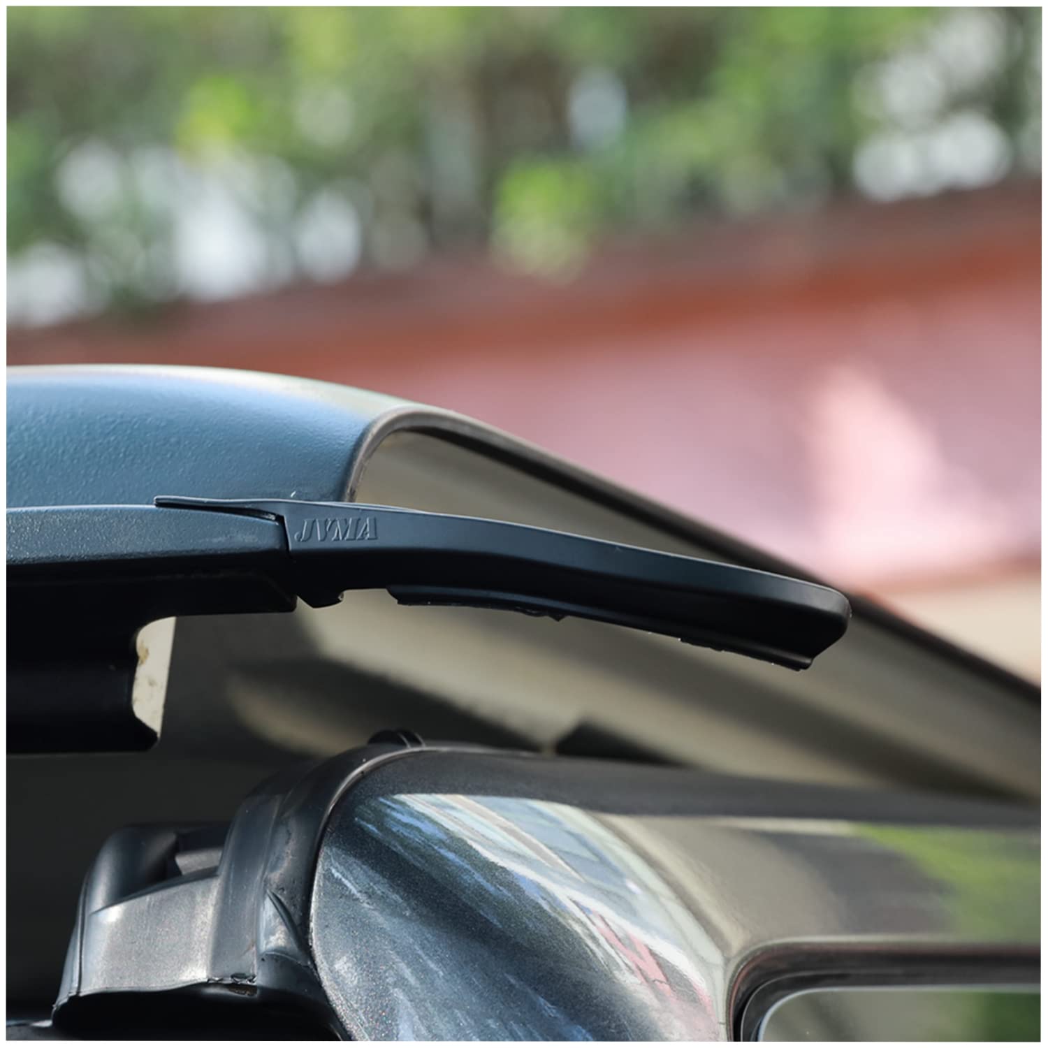 JVMA Hardtop Rain Gutter Extensions for Jeep Wrangler JK JKU (2008-2017) - Black Rooftop Rain Deflector | Exterior Accessories | Patented Design | Perfect for Off-Roading & Rain Protection