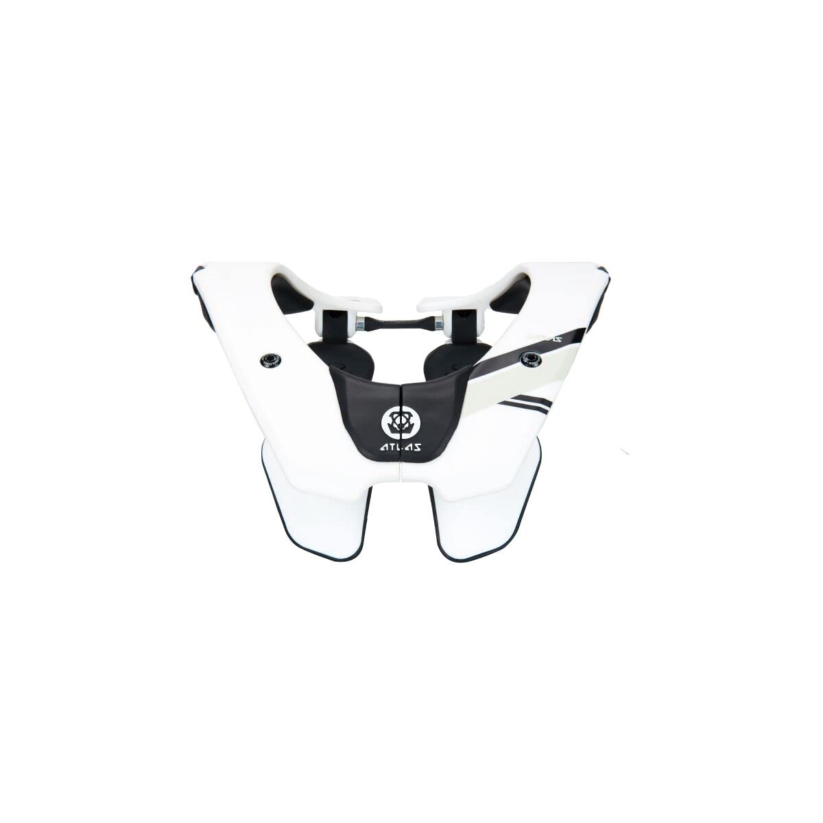 Atlas Air Lite Neck Brace for Pain Relief - Adjustable Cervical Collar Support (Medium, White) - Ideal for Neck Injury Recovery, Posture Correction & Comfort During Sleep or Travel