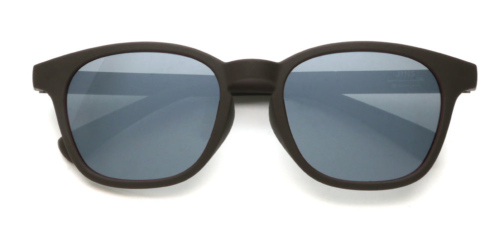 JINS x Snow Peak Rubber Sunglasses 018 85 - Lightweight Polarized Outdoor Sunglasses for Hiking, Fishing & Beach Activities