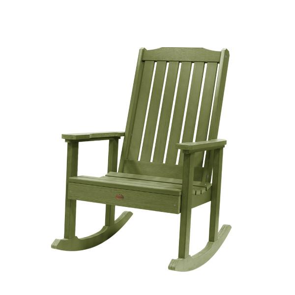 Lehigh Outdoor Rocking Chair - Patio, Garden & Porch Relaxation - Comfortable All-Weather Wicker Rocking Chair for Backyard, Deck & Poolside Use