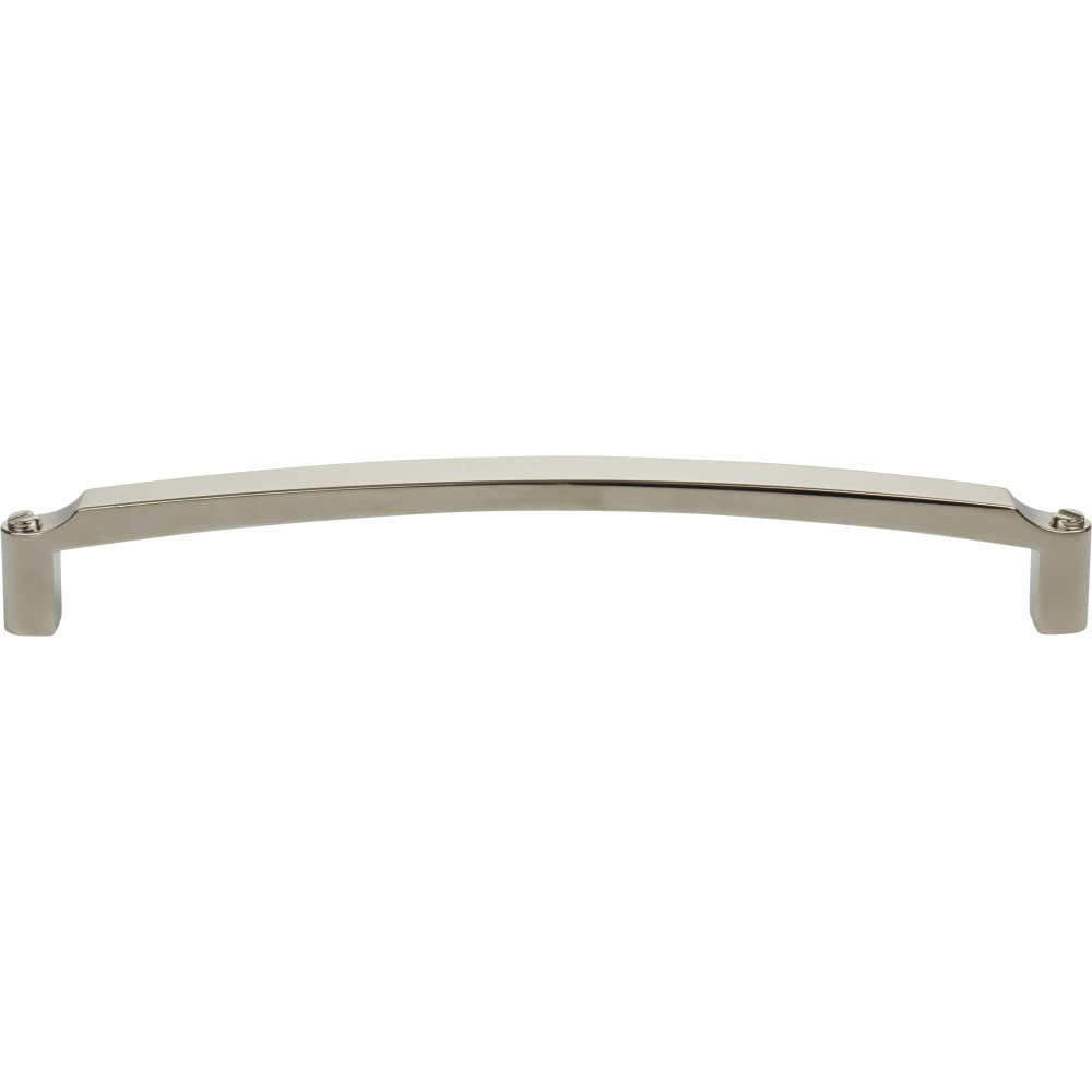 Top Knobs Haddonfield 12-Inch Appliance Pull Cabinet Handle - Polished Nickel Finish - Perfect for Kitchen Cabinets, Drawers & Furniture Hardware