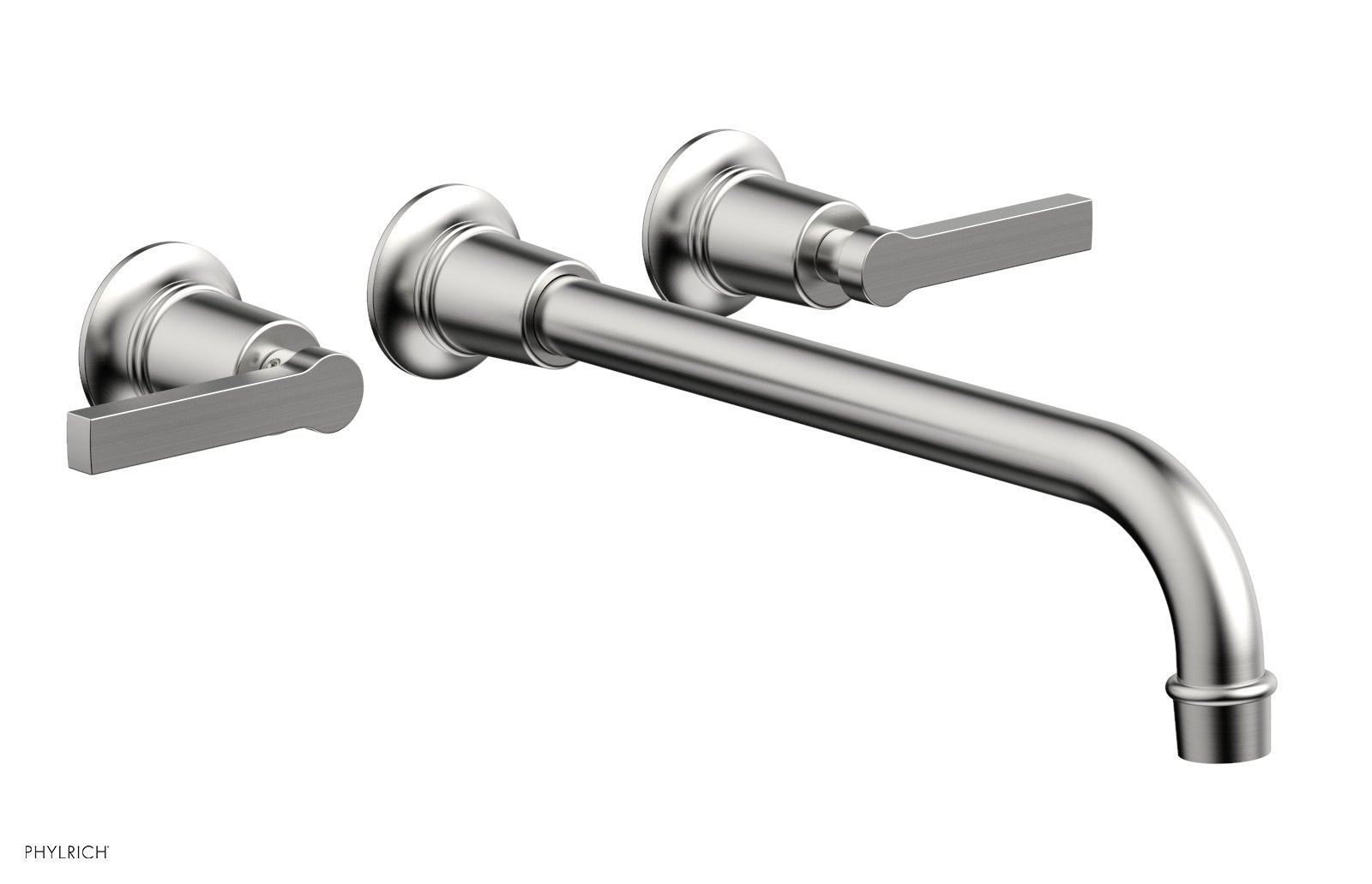 HEX MODERN Wall Mounted Lavatory Faucet Set with 12
