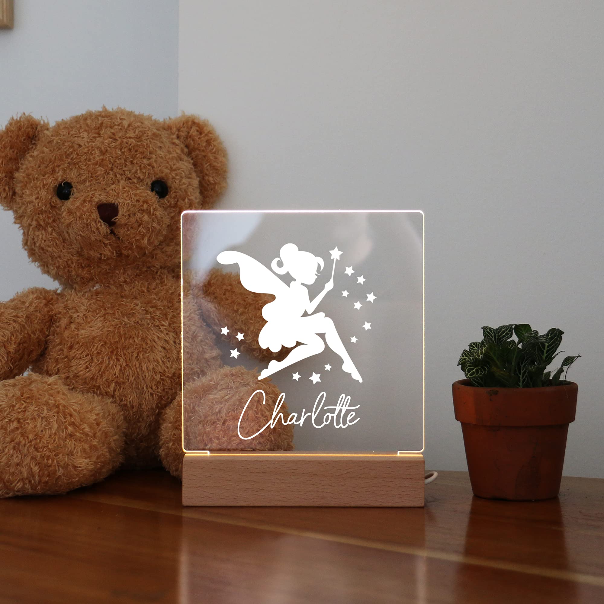 Personalized Night Light for Kids - Custom Name Nursery Lamp, Bedroom Decor for Baby Girls & Boys | Perfect Gift for Birthdays, Baby Showers & Nursery Room Decor