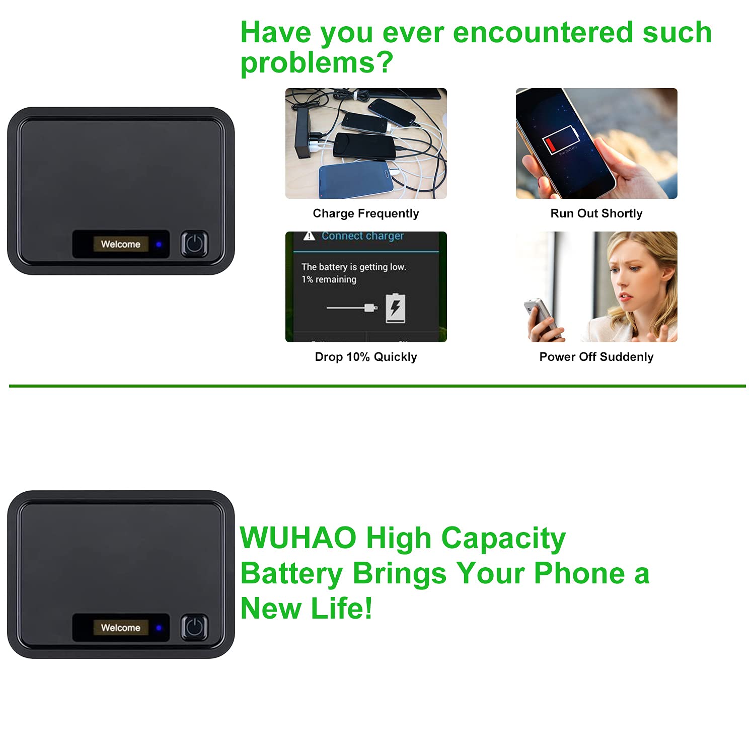 WUHAO Replacement R850 Battery for Franklin T9 Mobile Hotspot by T-Mobile | Upgraded Long-Lasting Battery | Perfect for Travel, Remote Work & Emergency Connectivity