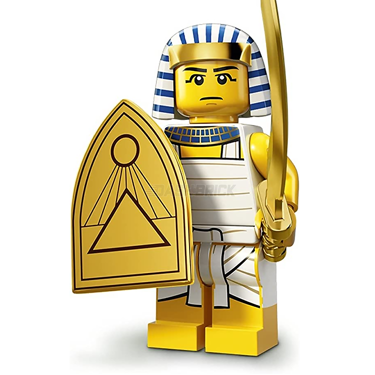 LEGO Collectible Minifigures Series 13 Egyptian Warrior (8/16) - Rare Limited Edition Action Figure for LEGO Fans & Collectors - Perfect for Display, Gifts, and LEGO Themed Collections
