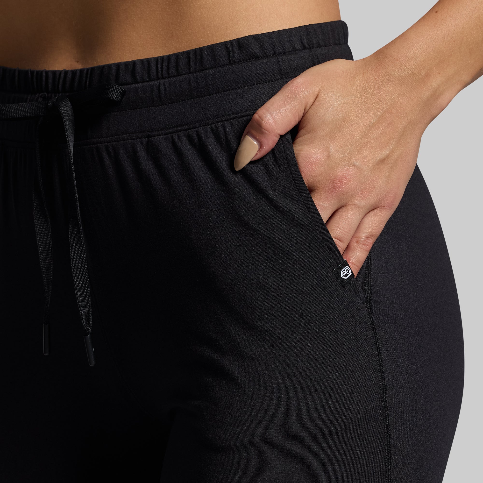 Women's Rest Day Jogger 2.0 - Soft Lounge Pants for Yoga, Running & Relaxation - Black Comfortable Casual Sweatpants for Home & Gym Wear