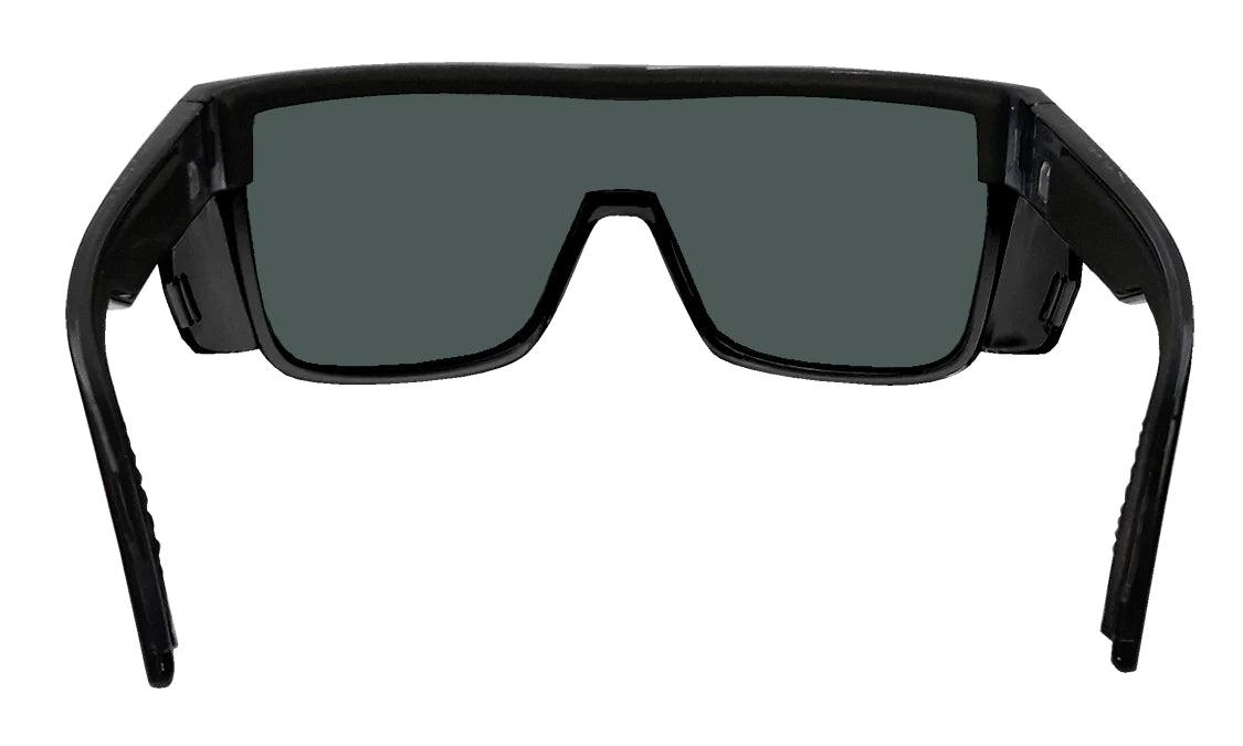 Buzz Bomb Blue Mirror Z87+ Safety Glasses - ANSI Z87.1 Certified for Impact Protection - UV Protection, Anti-Fog, Scratch Resistant - Perfect for Construction, Woodworking, Shooting & Outdoor Activities
