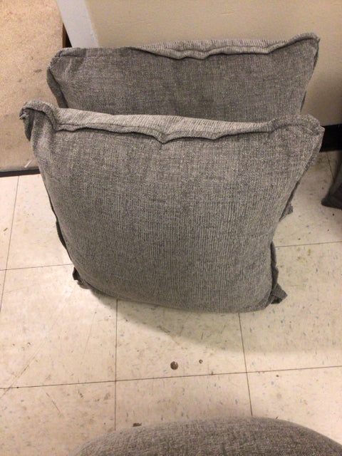 Soft Grey Fabric Pillow - Breathable & Comfortable for Sofa, Bed, and Living Room Decor - Perfect for Home, Office, or Gift