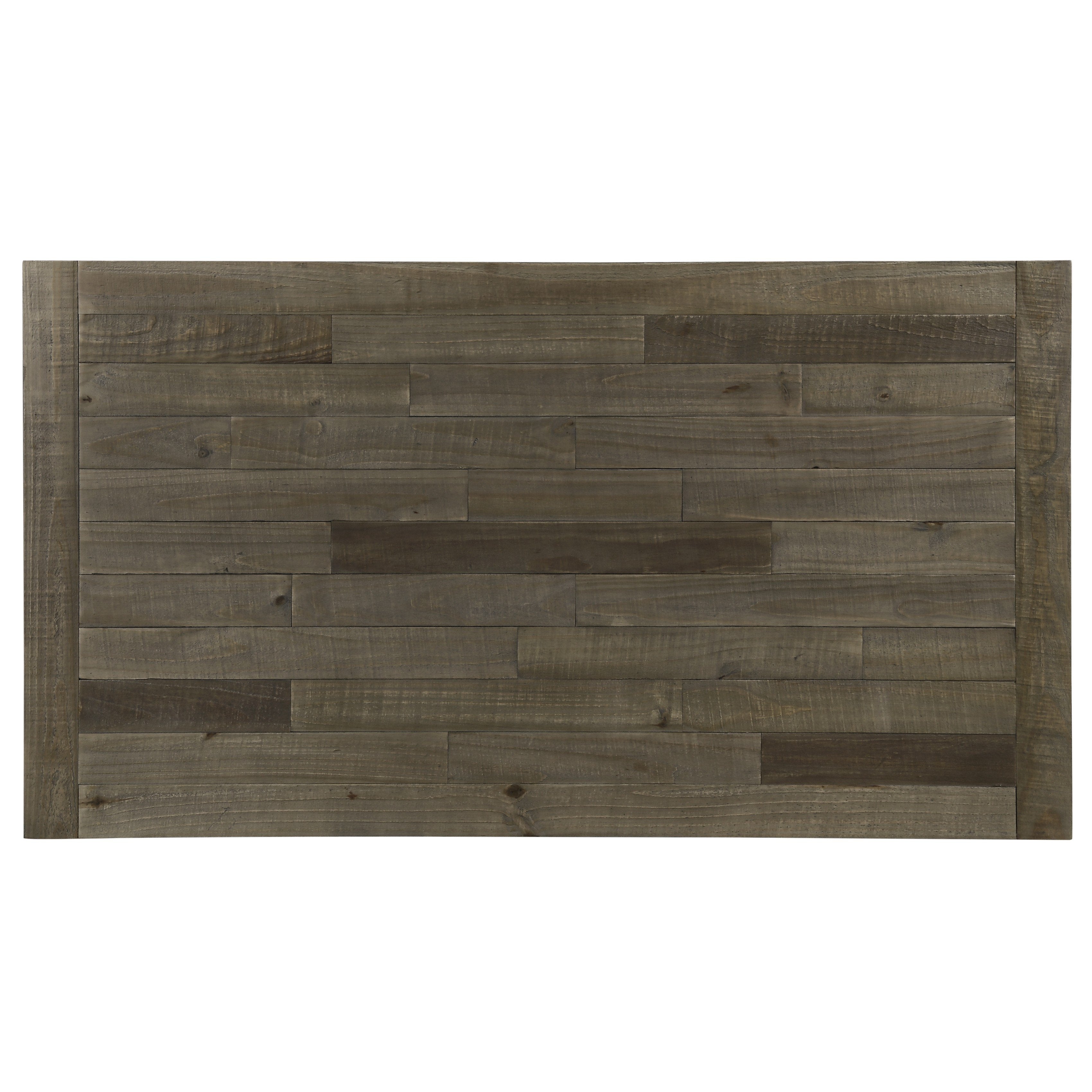 Blue and Brown Two Tone Wood Dining Table - Modern Farmhouse Style for Kitchen, Dining Room & Small Space | Solid Wood Construction & Durable Finish
