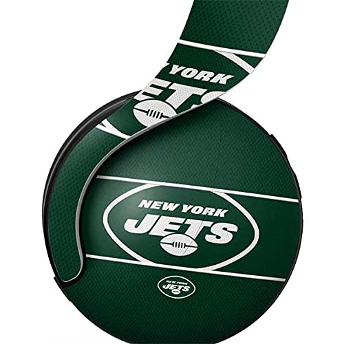 Officially Licensed NFL New York Jets Zone Block Gaming Skin Decal for PS5 Pulse 3D Wireless Headset - Custom Protective Cover for Gaming Sessions & Travel