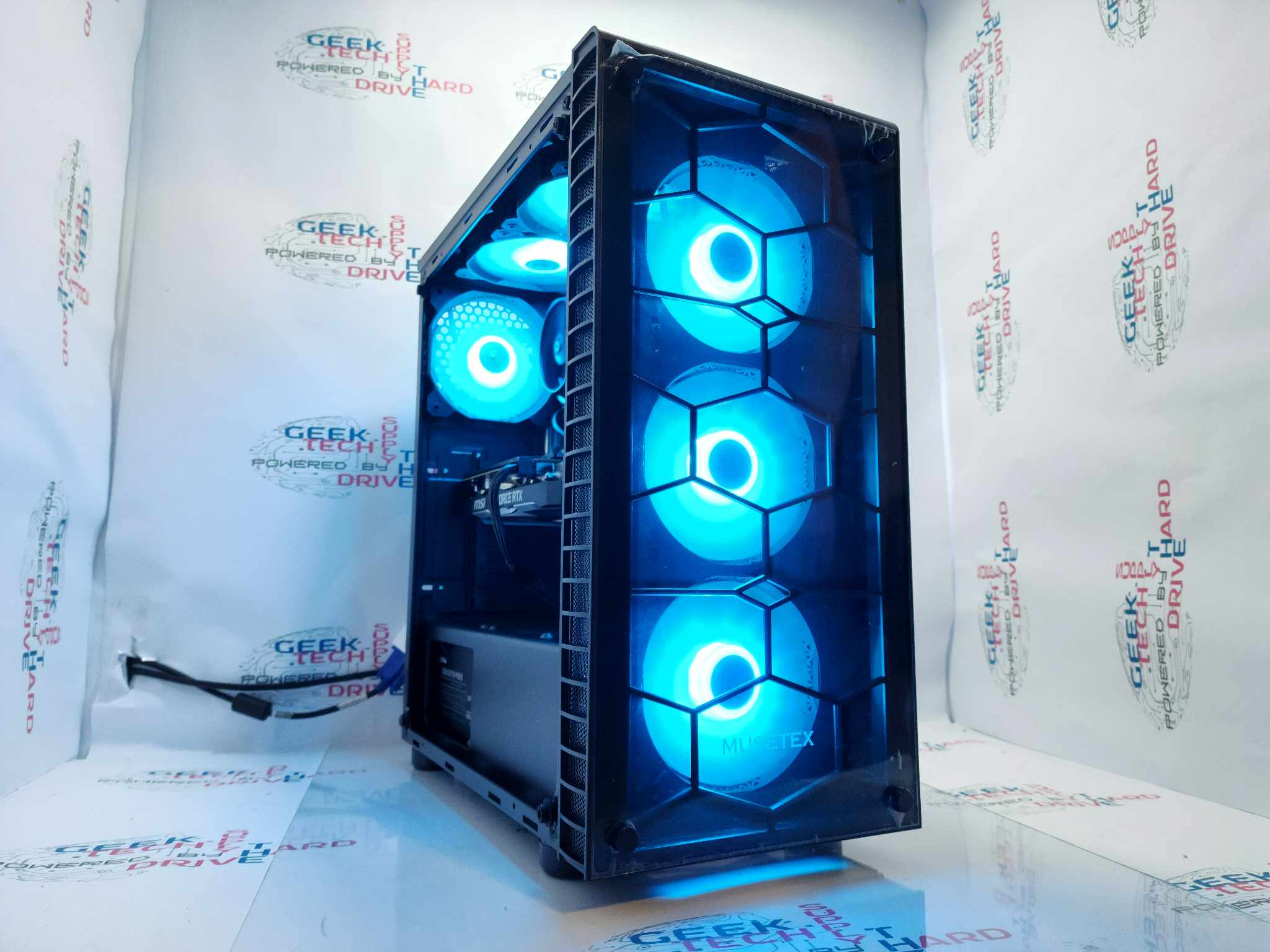 Pinnacle Gaming PC Desktop Computer - AMD Ryzen 5 5600X, 2TB SSD, 32GB RAM, NVIDIA GTX 1660 SUPER, WiFi 6 - Ultimate Gaming & Streaming Setup for Esports & 4K Gaming