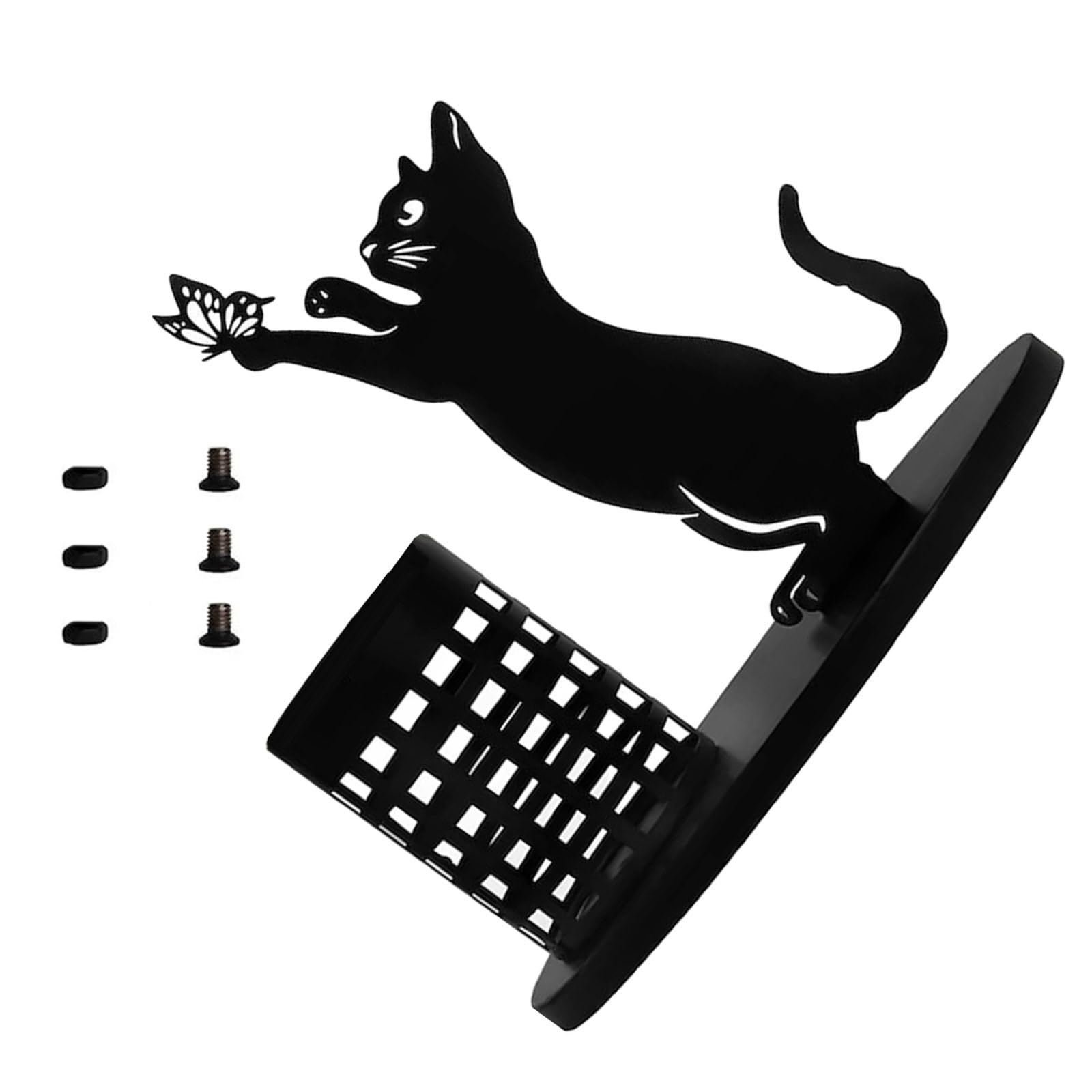 Metal Pen & Brush Holder - Stylish Desk Organizer for Makeup & Stationery - Office & Vanity Use