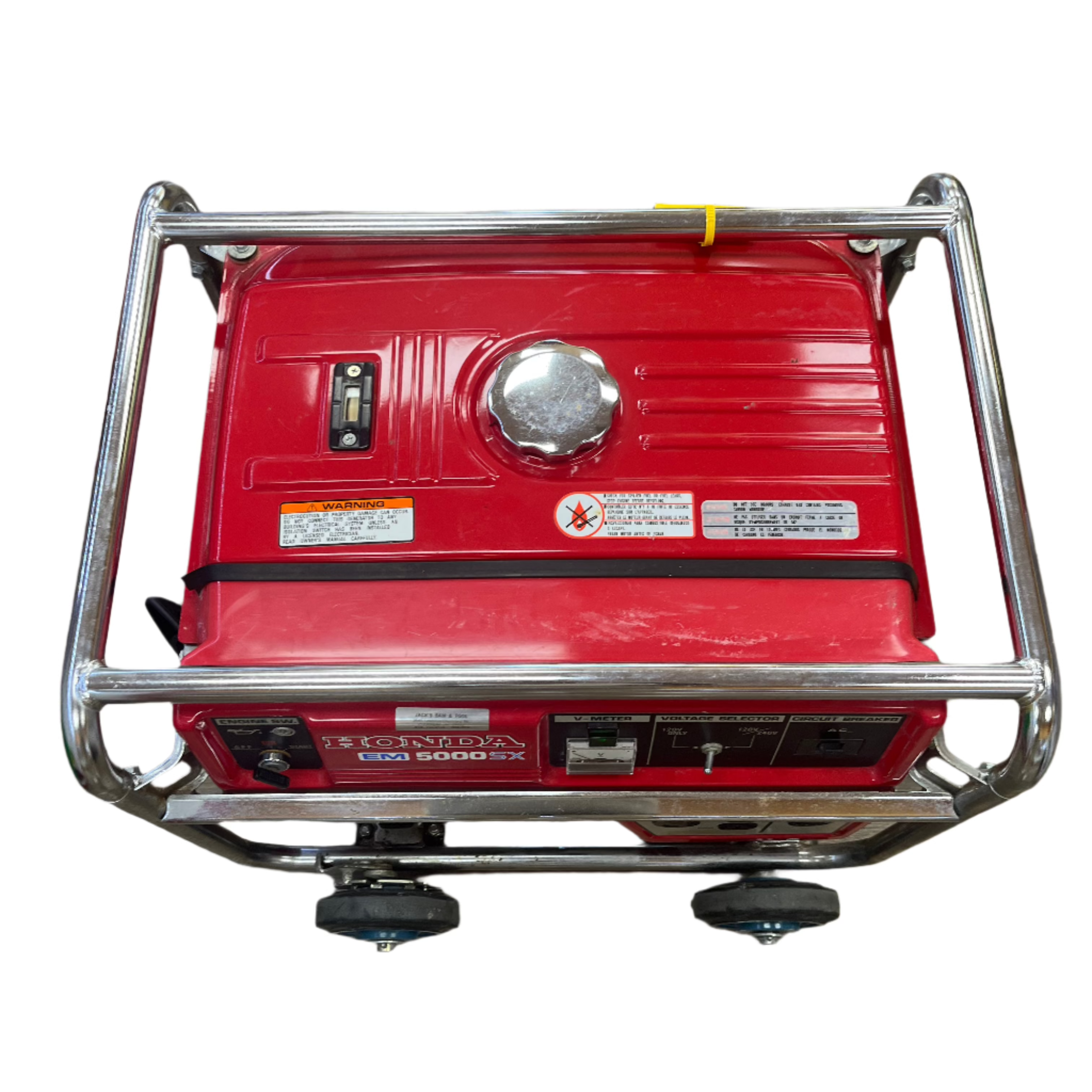 Honda EM 5000SX Portable Generator - 5000W Gas Powered Inverter Generator with CO-MINDER - Perfect for Camping, RV Trips & Emergency Power Backup