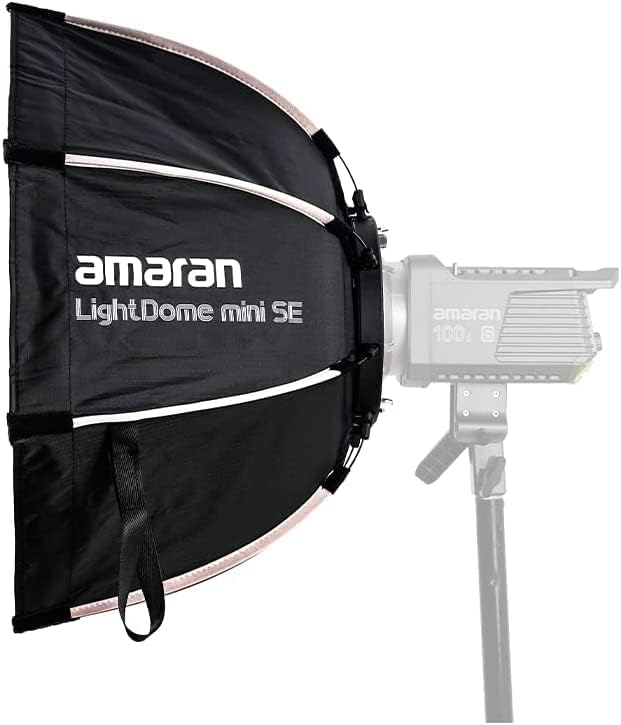 Aputure Amaran Light Dome Mini SE Softbox - Universal Bowens Mount for Amaran 300c, 150c - Professional Photography Lighting Diffuser for Studio & Video Production