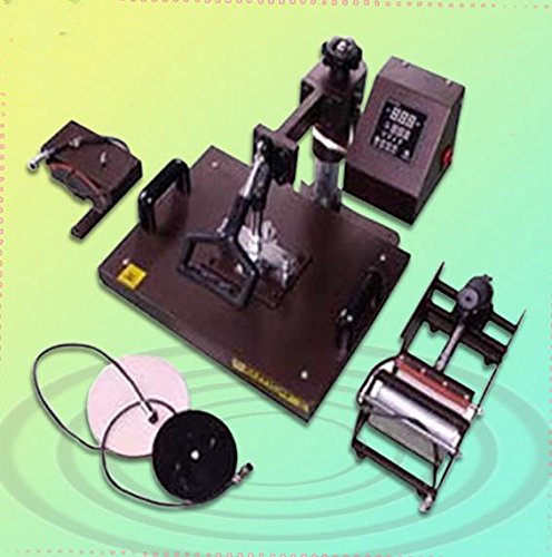 GOWE Multifunction Heat Press Machine for T-Shirts, Mugs, Hats & More - Digital Printing & Heat Transfer Machine for DIY Custom Apparel & Gifts - Perfect for Home Business, Crafting & Personalized Merchandise