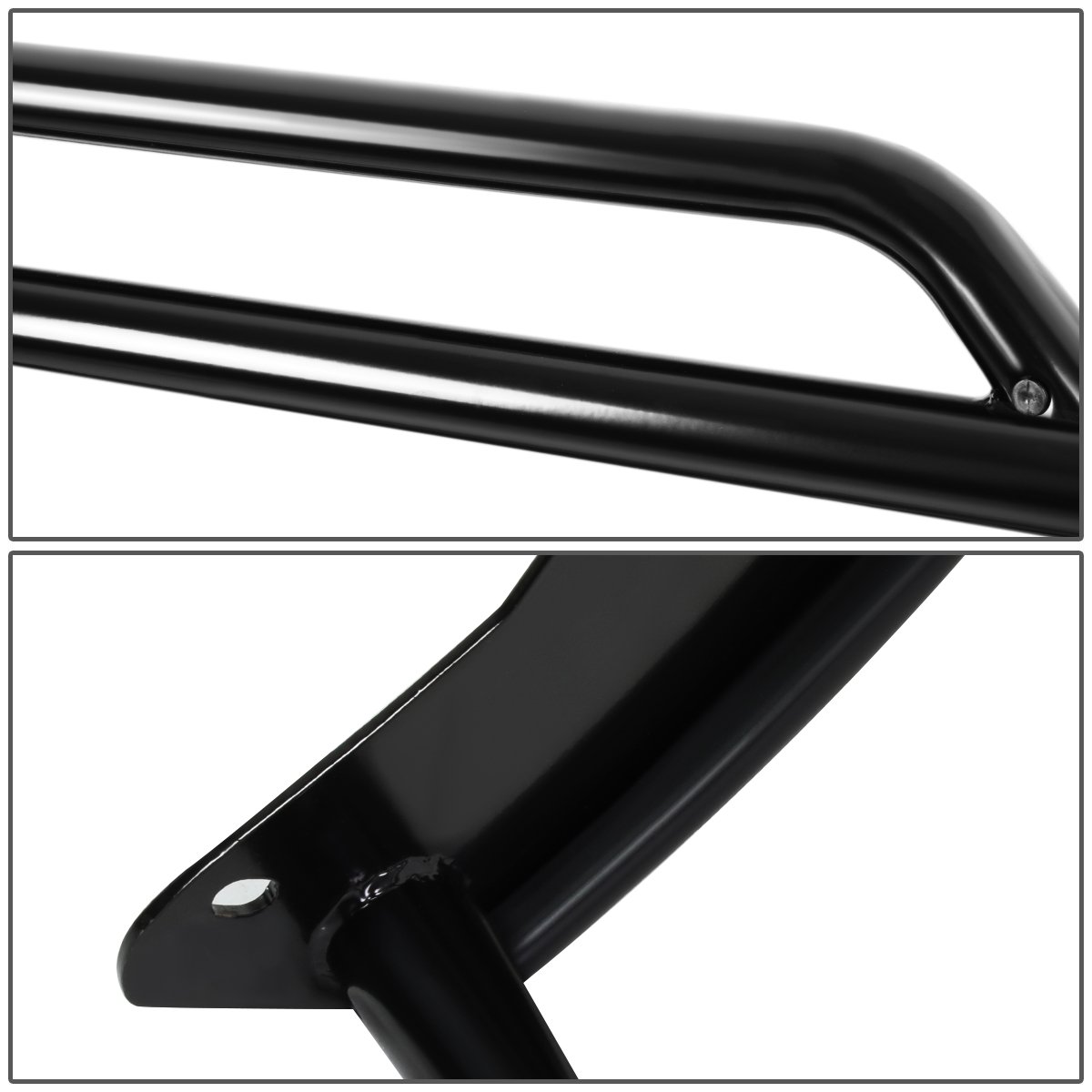DNA Motoring GRILL-G-011-BK Black Front Bumper Brush Grille Guard for 2003-2007 Chevy Silverado 2500HD/3500HD & Classic Models - Heavy Duty Off-Road Protection & Stylish Upgrade