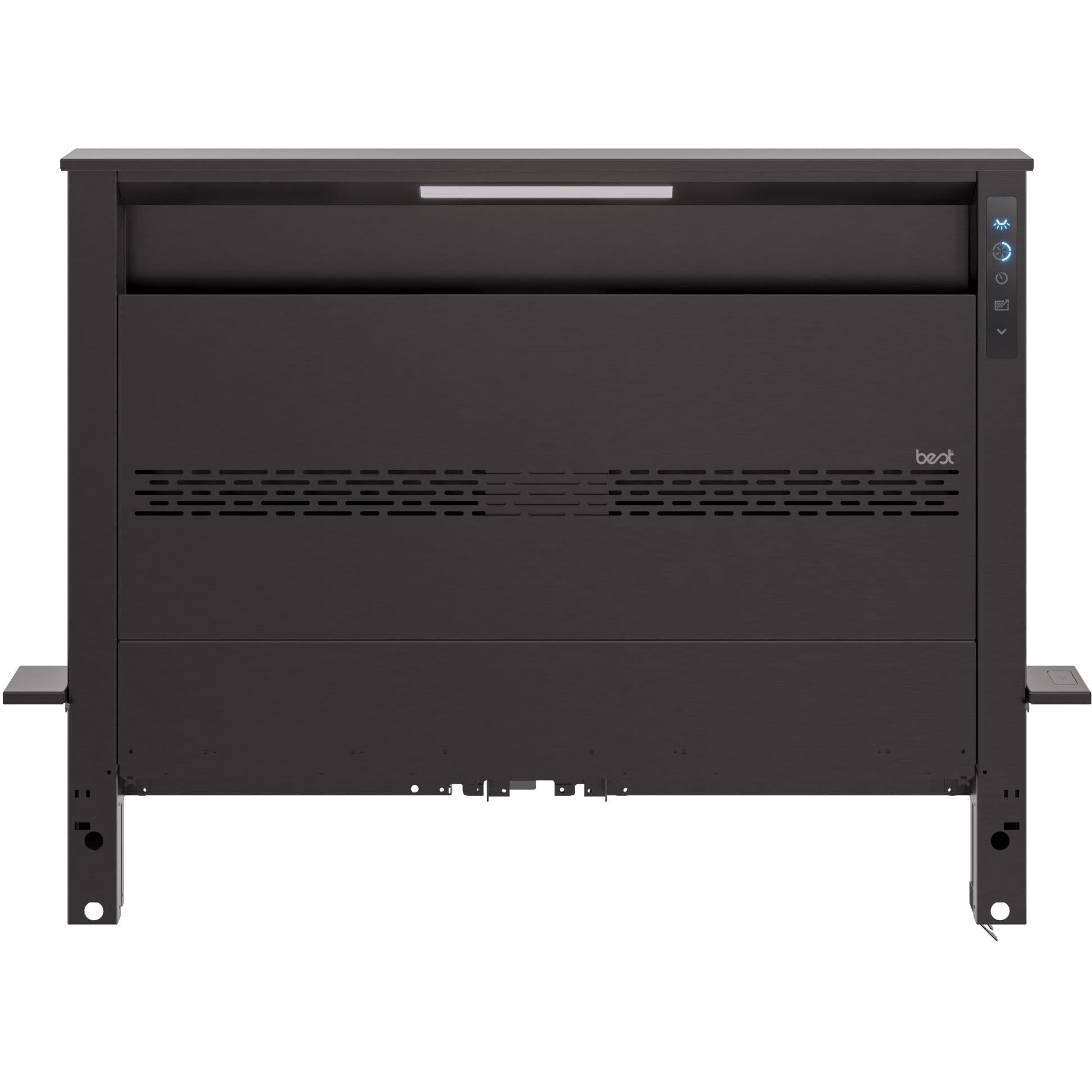 36 Inch Cattura Built-In Downdraft Range Hood D49M36BLS - Stainless Steel Kitchen Vent for Gas Cooktops & Stoves - Perfect for Modern Home Cooking & Smoke Removal