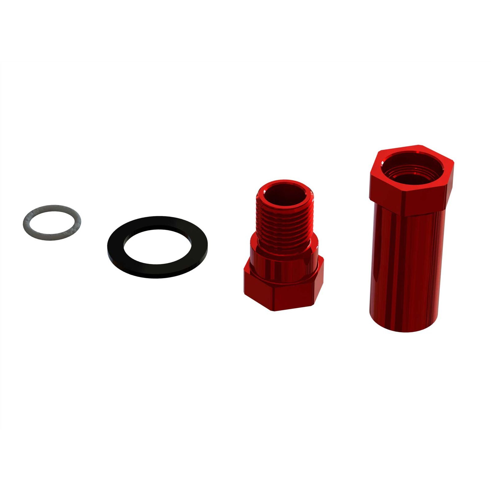 High-Quality Aluminum Servo Saver Hub Set for RC Cars - Durable & Lightweight Upgrade for Smooth Steering Performance - Perfect for Off-Road Racing, Crawling & Drifting