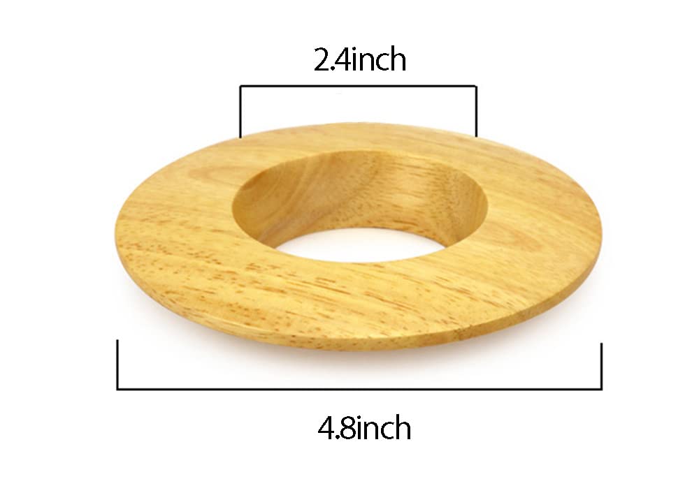 Premium Wooden Coffee Filter Tray & Drip Stand - Natural Bamboo Drip Tray for Pour Over Coffee - Perfect for Chemex, V60, Kalita Wave & AeroPress Brewing - Kitchen Countertop Organizer & Coffee Bar Essential