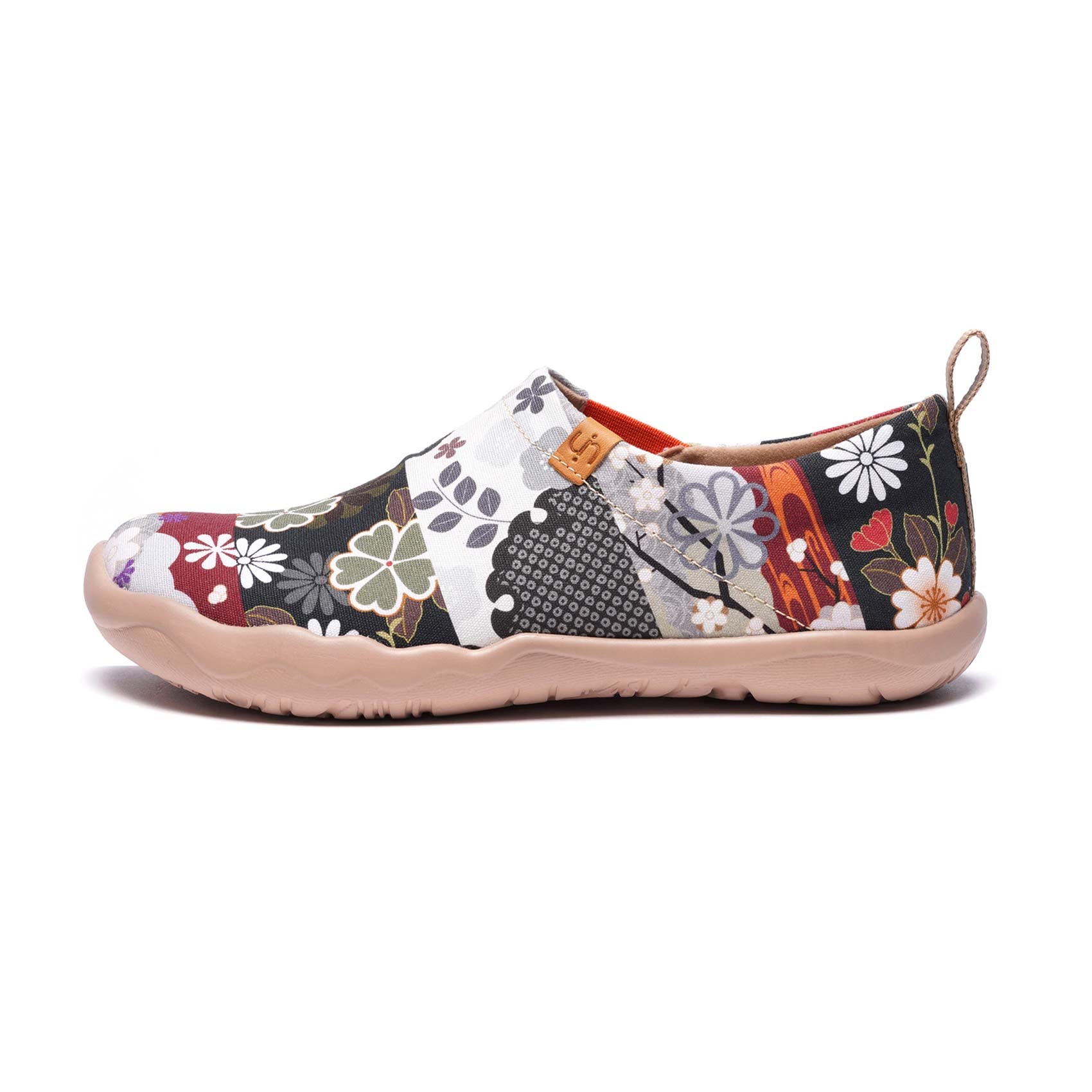 UIN Women's Art Travel Slip-On Shoes - Lightweight Breathable Casual Loafers for Walking, Work & Travel | Comfortable Flats for Women | Perfect for Office, Vacation & Everyday Wear