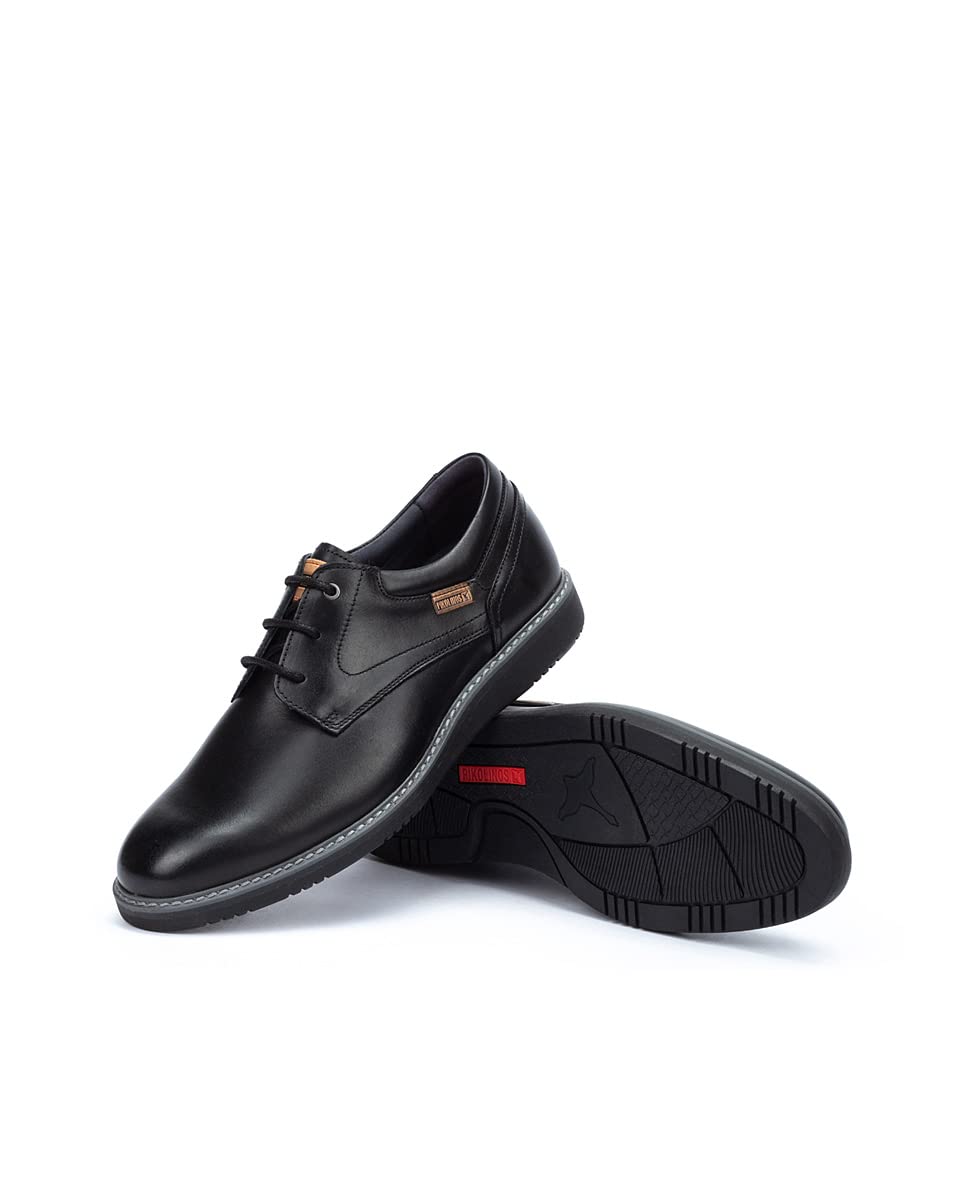 PIKOLINOS Men's Avila Leather Lace-Up Dress Shoes - Stylish & Comfortable for Office, Weddings & Formal Events