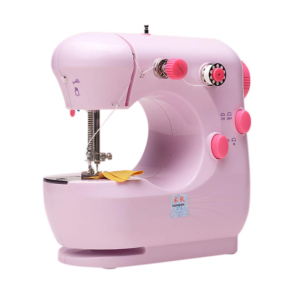 Mini Electric Sewing Machine for Beginners - Portable Household Free-Arm Stitching Machine for Tailoring, DIY Crafts & Clothes Mending - Perfect for Home Use, Travel & Emergency Repairs