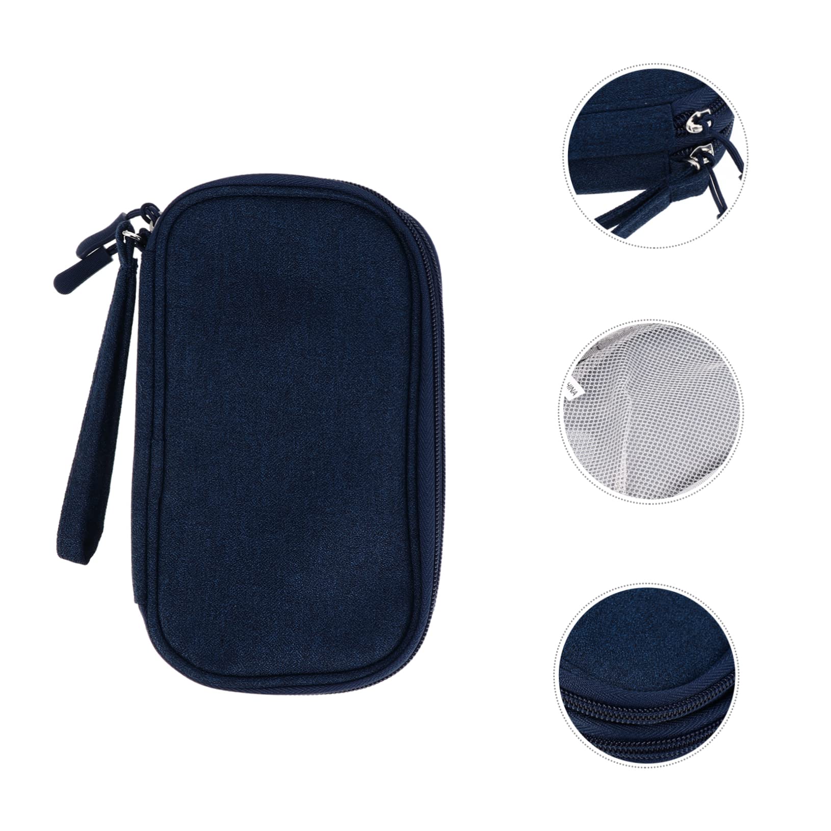 Hoement 1pc Electronic Organizer Storage Bag - USB Cable Holder, Earphone Case, Travel Gadget Organizer for U Disk, Headset & Wire Accessories - Perfect for Office, Travel and Daily Tech Organization