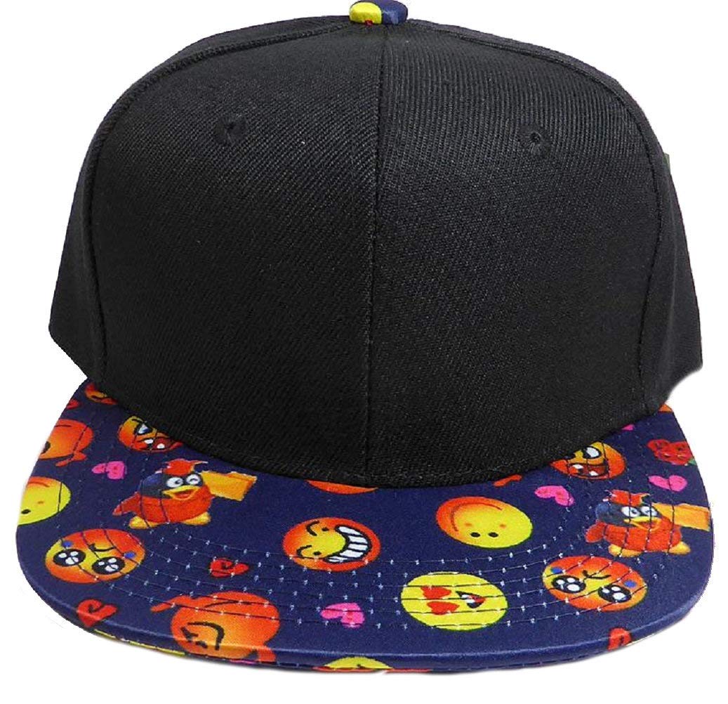 Emojicons Snapback Hat - Adjustable Baseball Cap for Adults - Casual & Sports Wear