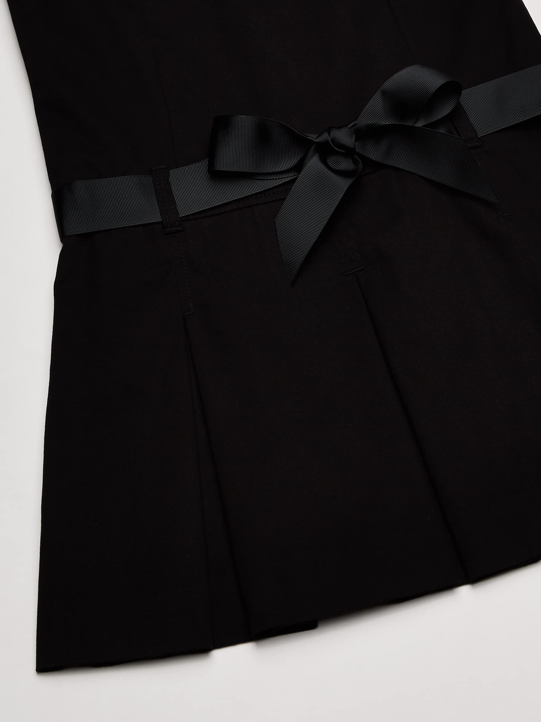 The Children's Place Girls' Uniform Belted Jumper Dress in Tidal Blue - Perfect for School Uniforms & Formal Occasions