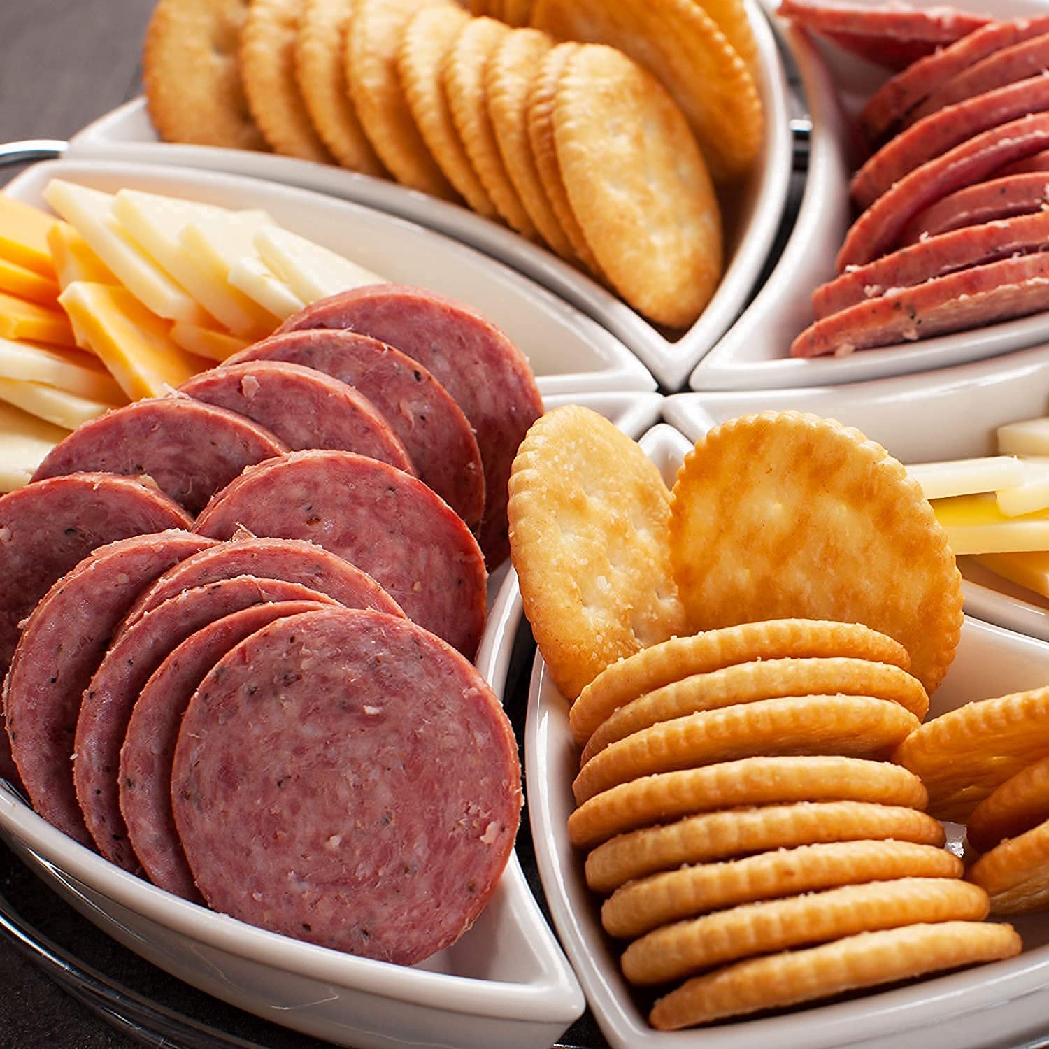 Berks Plain & Garlic Ring Bologna Variety Pack - 2 Pack (16 oz Each) | Premium Sausage for Sandwiches, Charcuterie Boards & Snacking | Perfect for Picnics, Parties & Quick Meals