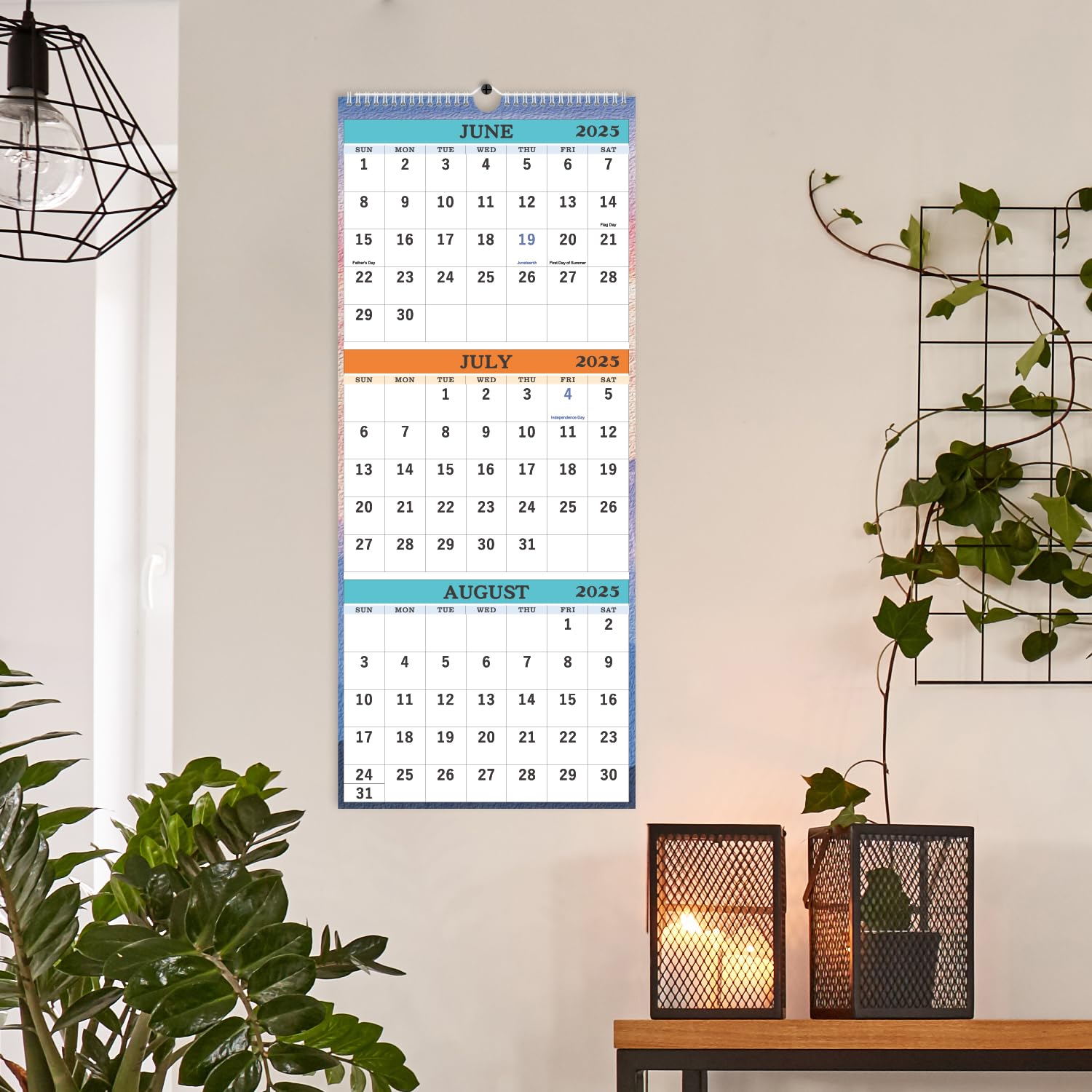 2025-2026 Large Wall Calendar Planner (April 2025 - July 2026) | 11