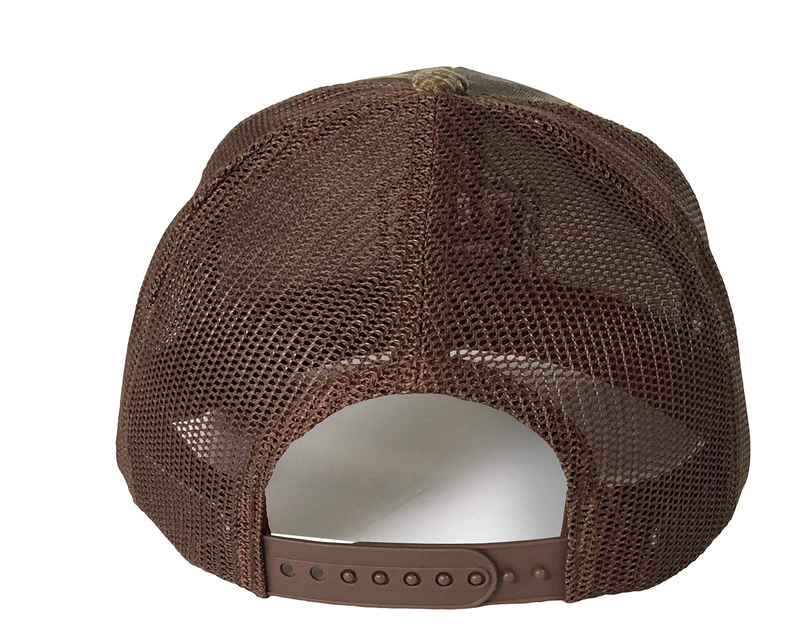 Banded Gear Camo Trucker Hunting Cap - Mesh Back Hat for Outdoor Adventures - Mossy Oak Shadow Grass Habitat Camo - Perfect for Hunting, Fishing & Camping